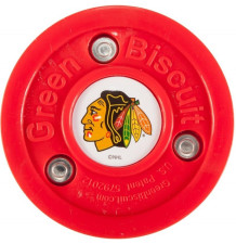 Puk Green Biscuit Chicago Blackhawks