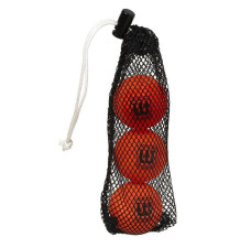 Míčky Winnwell 3pack Knee Hockey oranžové