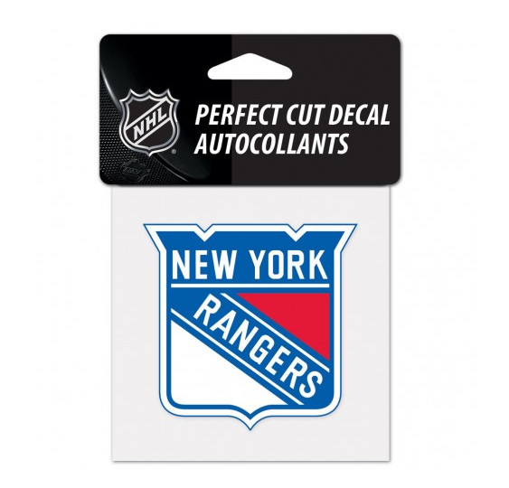 Samolepka New York Rangers Perfect Cut Decal 10x10