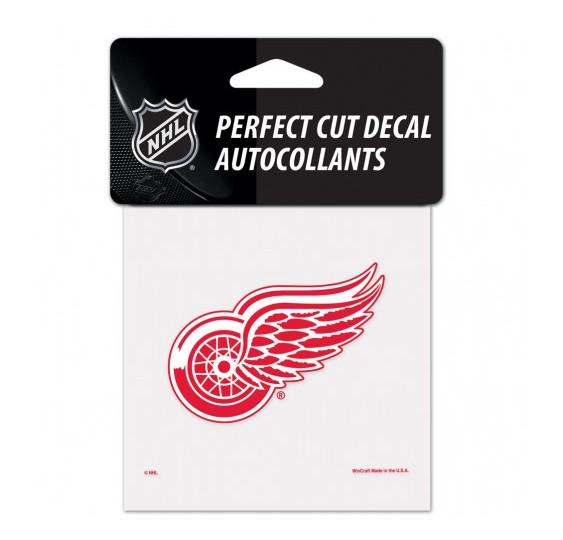 Samolepka Detroit Red Wings Perfect Cut Decal 10x10