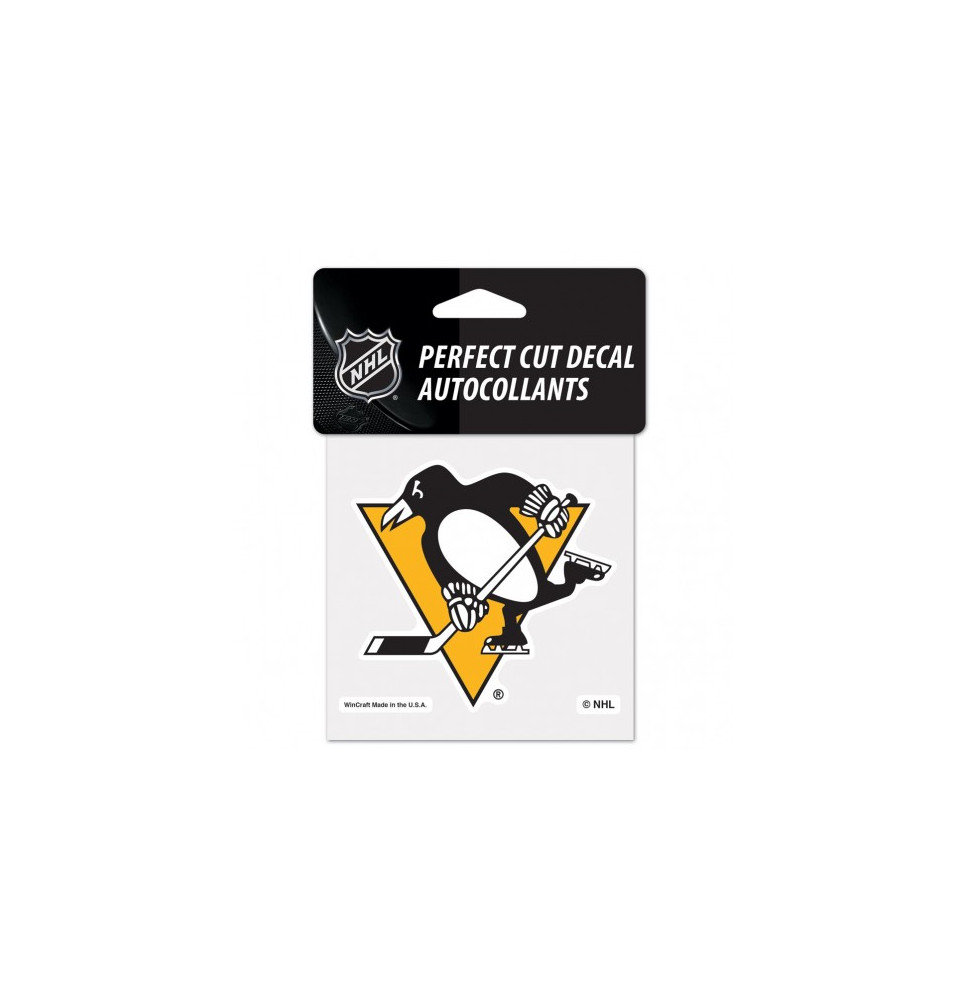 Samolepka Pittsburgh Penguins Perfect Cut Decal 10x10