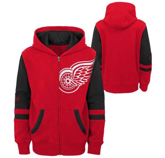 Mikina Faceoff Detroit Red Wings JR