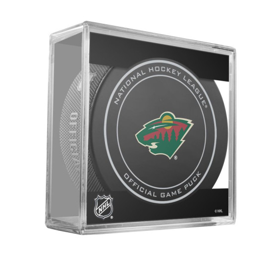Puk Official Game Cube Minnesota Wild