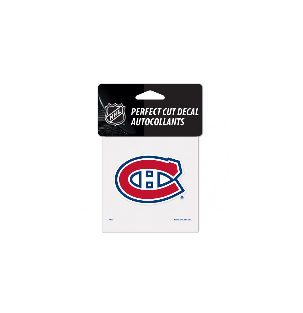 Samolepka Montreal Canadiens Perfect Cut Decal 10x10