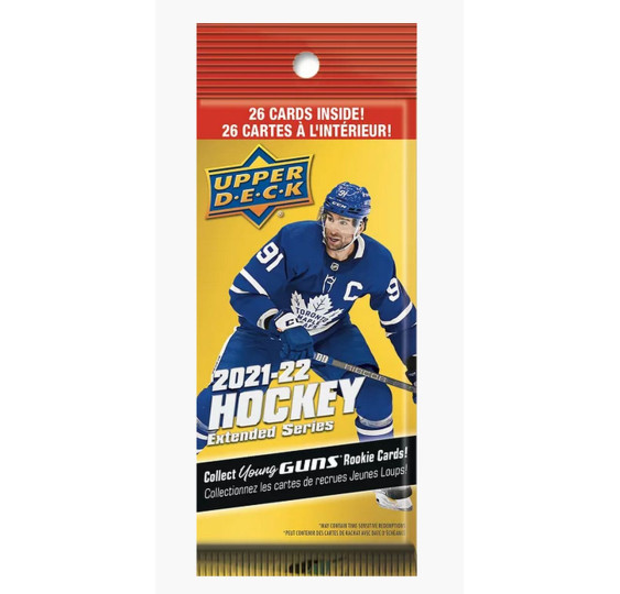 Karty 21/22 UD Extended Series Hockey FAT