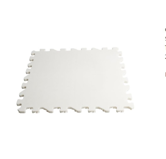 Plocha Bauer Synthetic Ice Tiles White 10pck