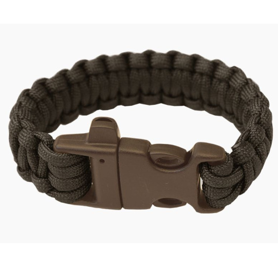 Náramek Highlander Paracord černý