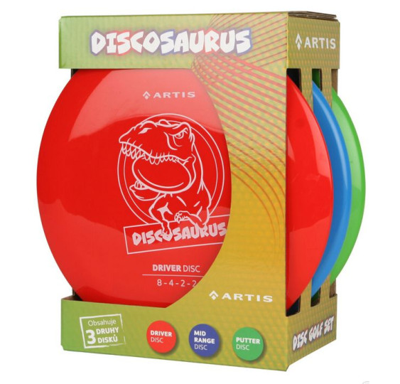 Frisbee Artis Discosaurus set