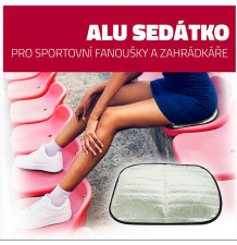 Sedátko Alu 40x30cm