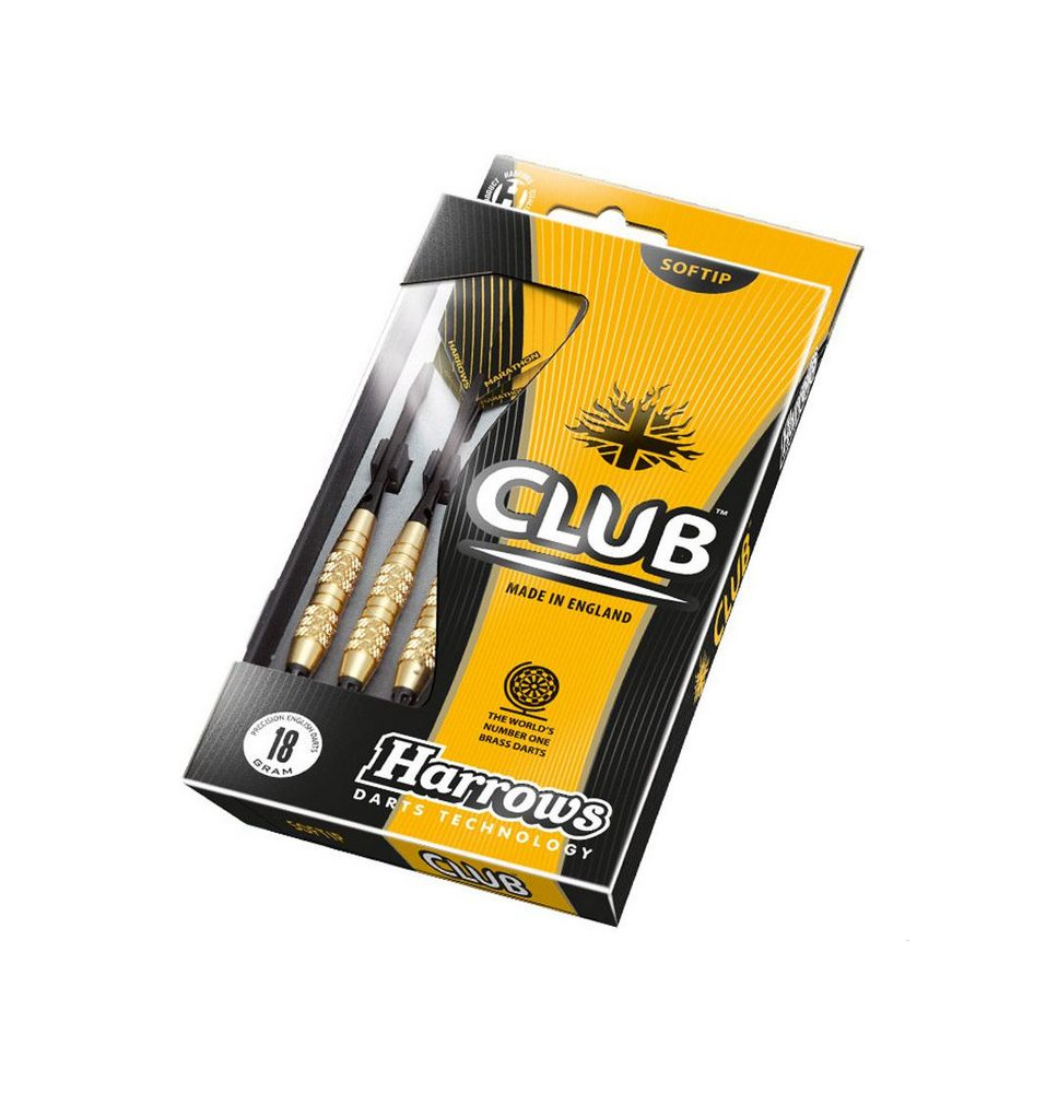 Šipky Club Brass 16g