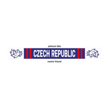 Šála Czech republic Lev pletená