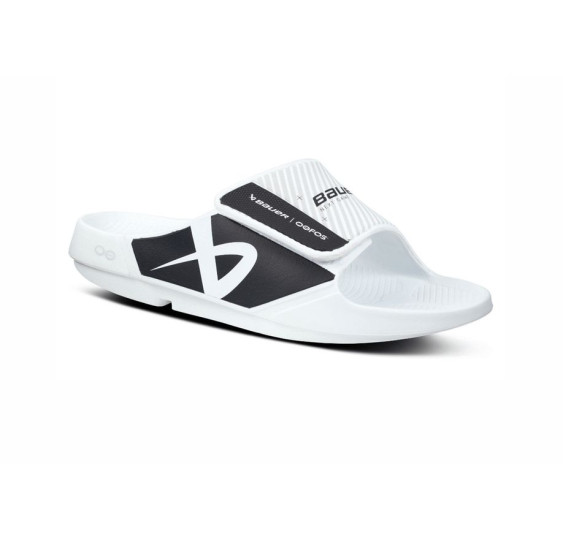 Pantofle Bauer Oofos Sport White