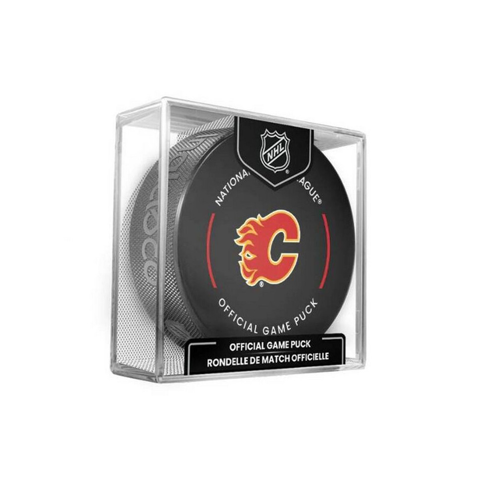 Puk Official Game Cube Calgary Flames