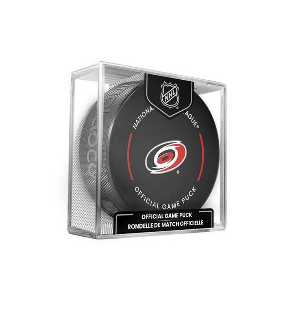 Puk Official Game Cube Carolina Hurricanes