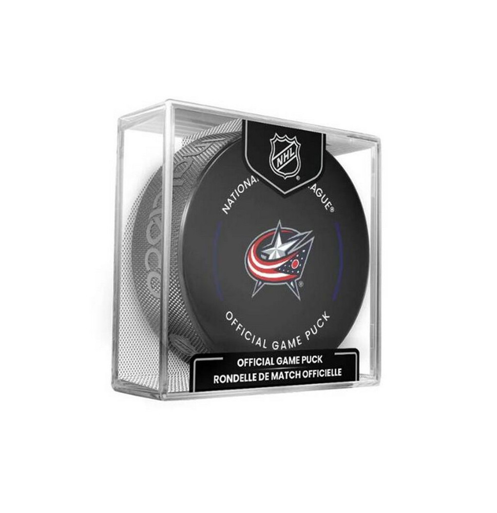 Puk Official Game Cube Columbus Blue Jackets