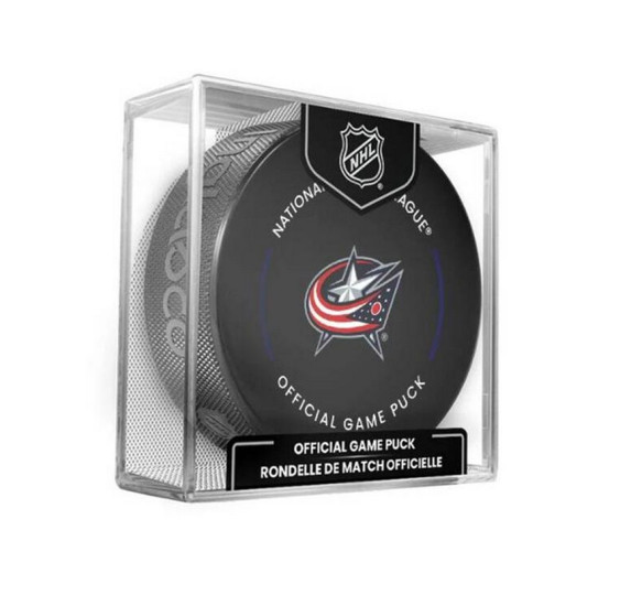 Puk Official Game Cube Columbus Blue Jackets