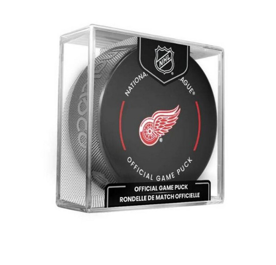 Puk Official Game Cube Detroit Red Wings