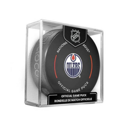 Puk Official Game Cube Edmonton Oilers