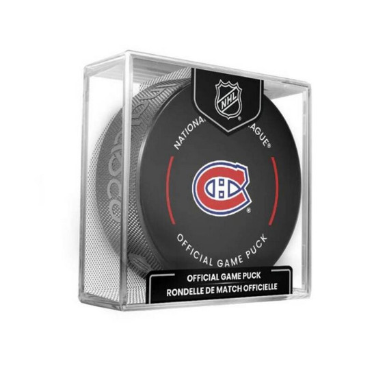 Puk Official Game Cube Montreal Canadiens