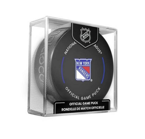 Puk Official Game Cube New York Rangers