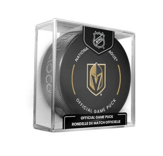 Puk Official Game Cube Vegas Golden Knights