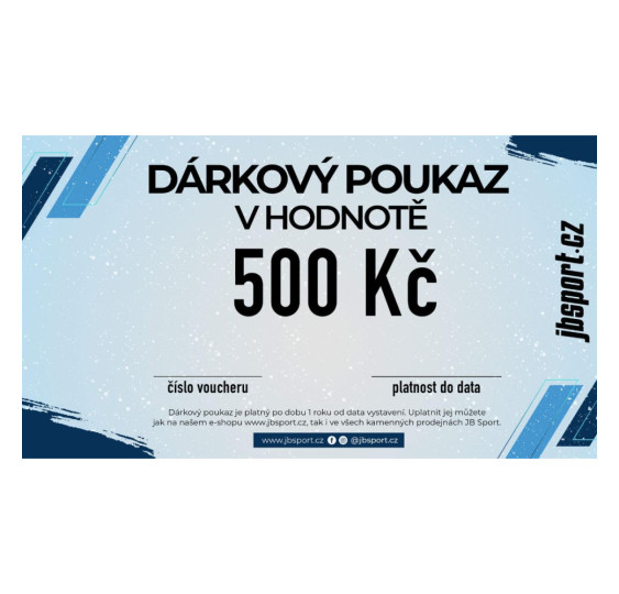 Dárkový poukaz 500 Kč