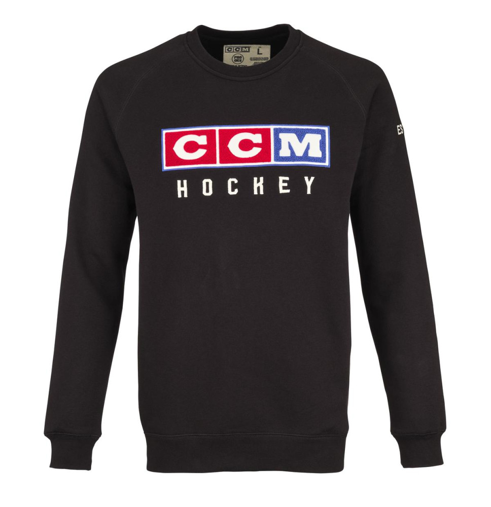 Mikina CCM Vintage Fleece Crew SR