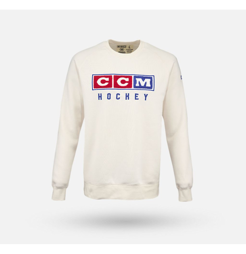 Mikina CCM Vintage Fleece Crew SR