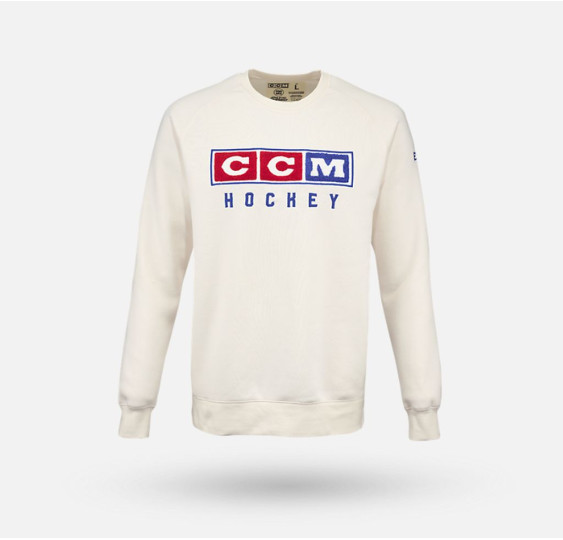 Mikina CCM Vintage Fleece Crew SR