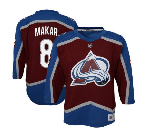 Dres Replica Home Colorado Avalanche Makar JR