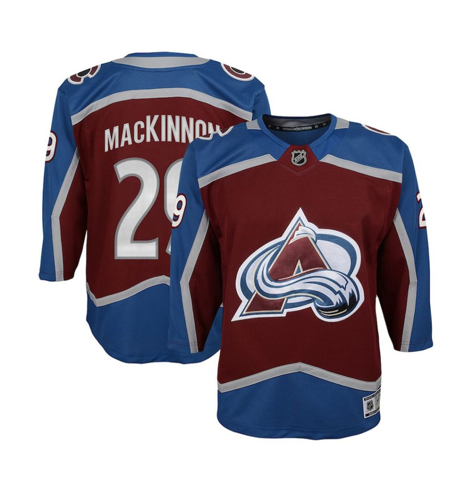 Dres Replica Home Colorado Avalanche MacKinnon JR