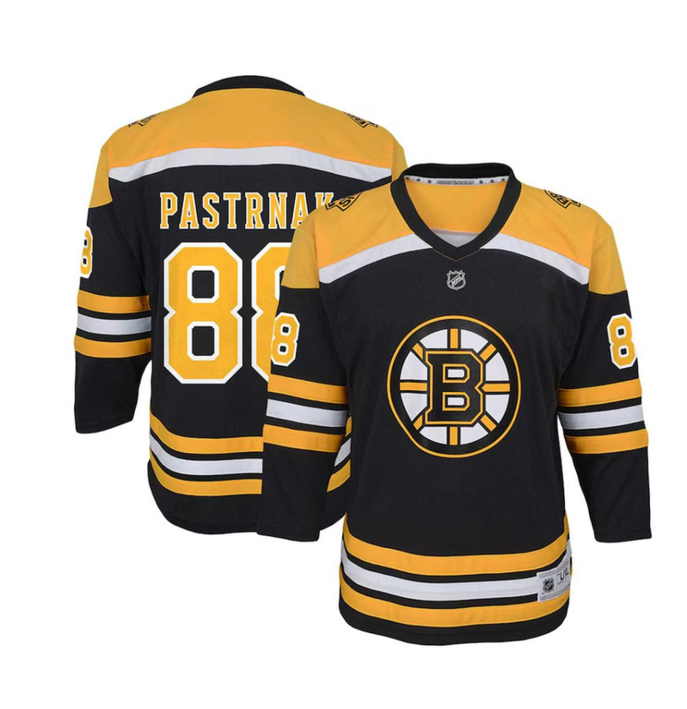 Dres Replica Home Boston Bruins Pastrnak JR