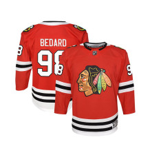 Dres Replica Home Chicago Blackhawks Bedard JR