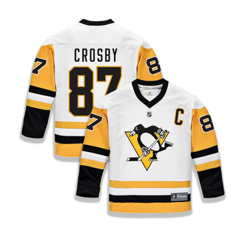 Dres Replica Home Pittsburgh Penguins Crosby JR