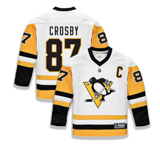 Dres Replica Home Pittsburgh Penguins Crosby JR