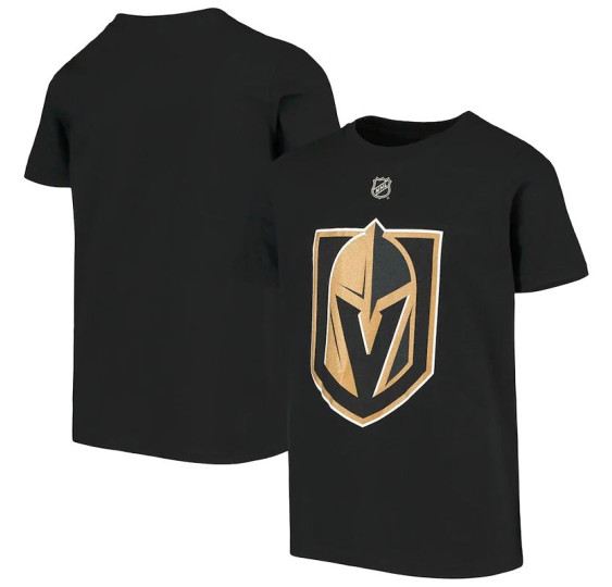 Triko Logo Primary Vegas Golden Knights JR