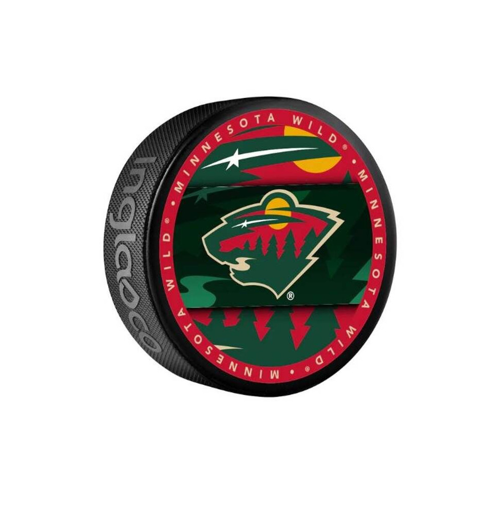 Puk Medallion Minnesota Wild Blistr