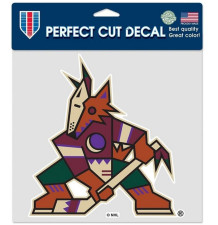 Samolepka Arizona Coyotes Perfect Cut Decal 10x10