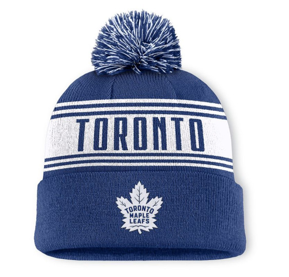 Kulich Pom Beanie Toronto Maple Leafs SR