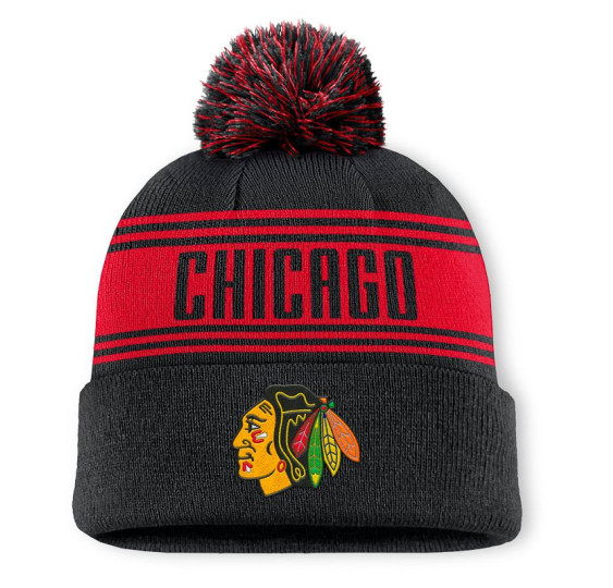 Kulich Pom Beanie Chicago Blackhawks SR