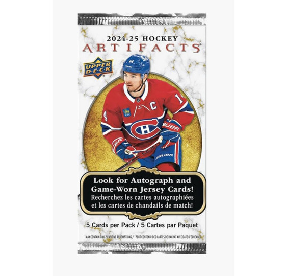 Karty 24/25 UD Artifacts Hockey Blaster