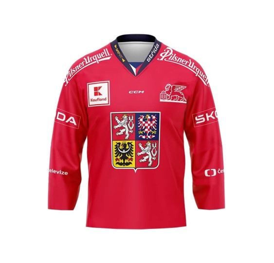 Dres CCM ČR 2025 fan reklama SR