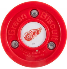 Puk Green Biscuit Detroit Red Wings
