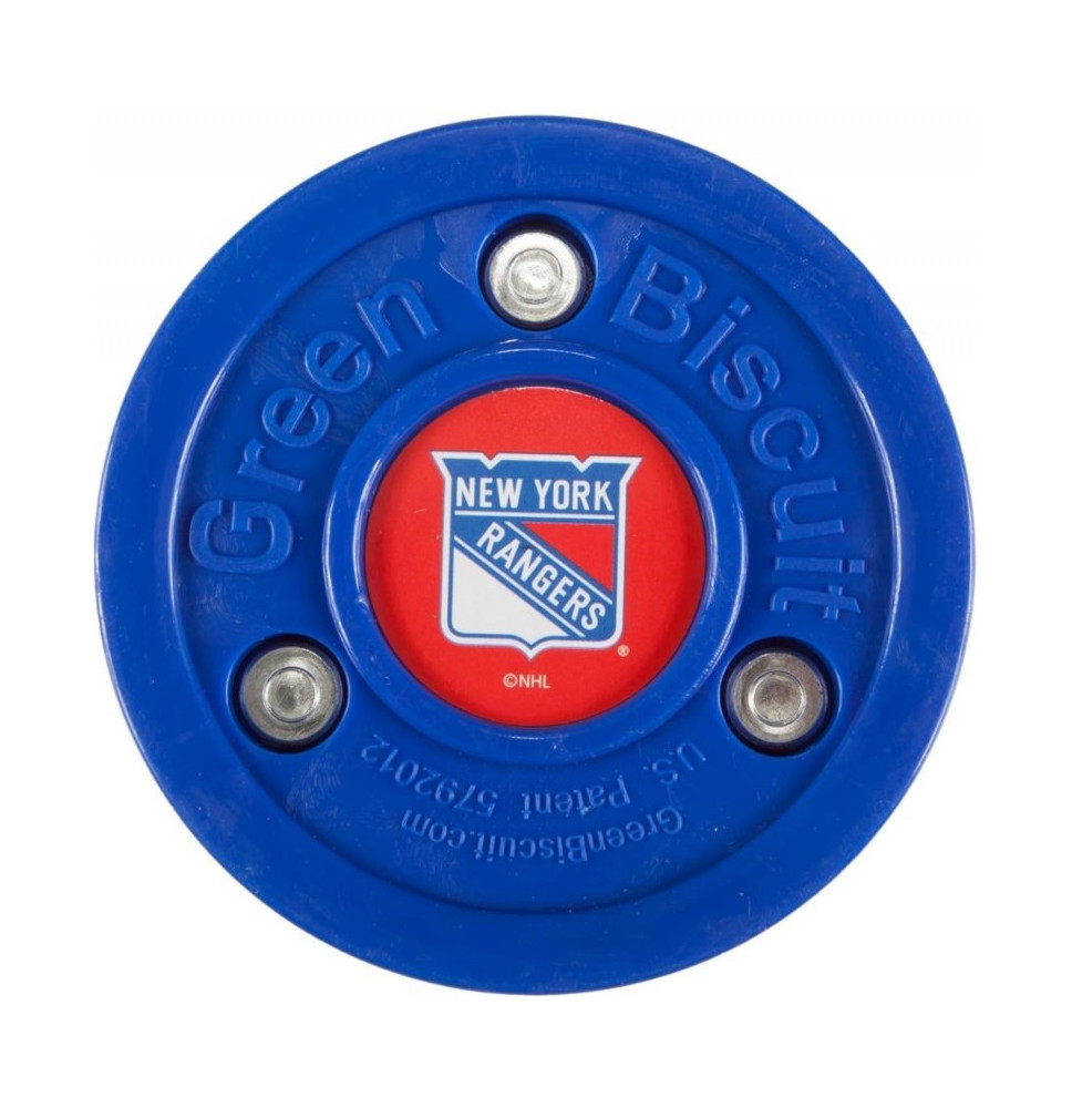 Puk Green Biscuit New York Rangers