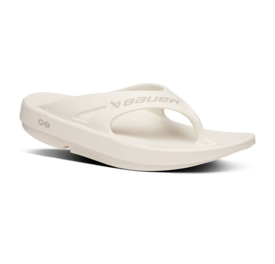 Pantofle Bauer Oofos Sport Sandal White