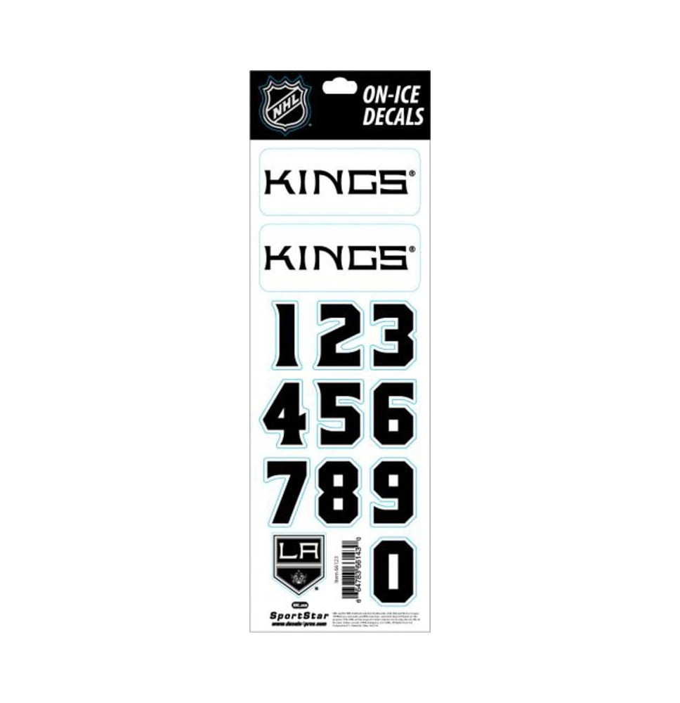 Sada Helmet Decals Los Angeles Kings