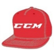 Kšiltovka CCM Big Logo Flat Brim JR