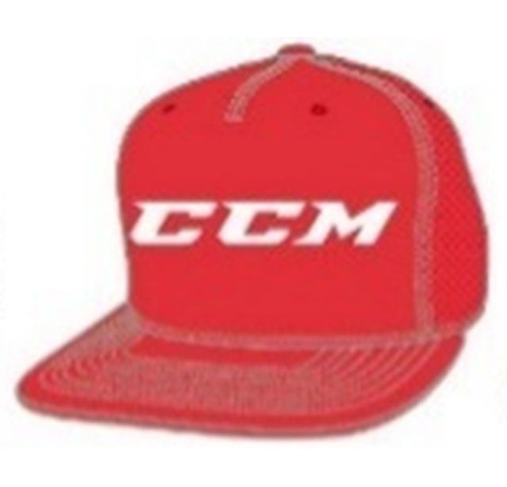 Kšiltovka CCM Big Logo Flat Brim JR