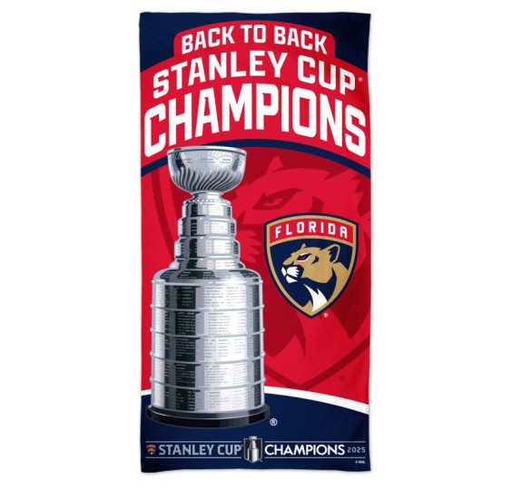 Ručník 2025 Florida Panthers Stanley Cup Champions
