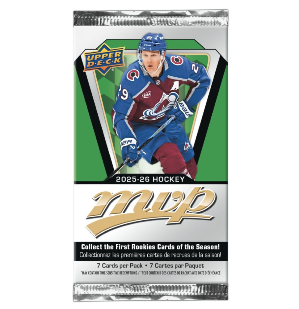 Karty 25/26 UD MVP Hockey Blaster